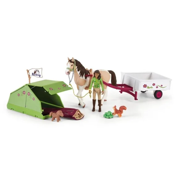 Schleich Figurine – Aventures Au Camping De Sarah 1