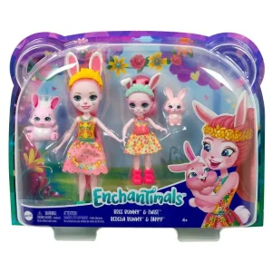 Enchantimals Mini-poupée Enchantimals – Bree Lapin Et Petite Soeur 15