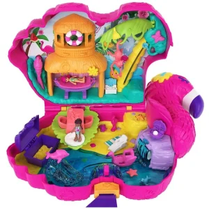 POLLY POCKET Mini Poupée Polly Pocket – Flamant Rose Surprises 16