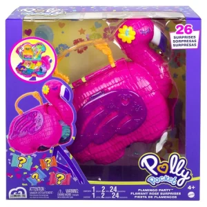 POLLY POCKET Mini Poupée Polly Pocket – Flamant Rose Surprises 18