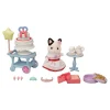 Epoch D’Enfance Sylvanian La Fille Chat Bicolore Et Son Gouter D’anniversaire 11