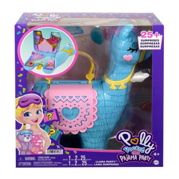 POLLY POCKET Mini Poupée Polly Pocket – Lama Surprises 1