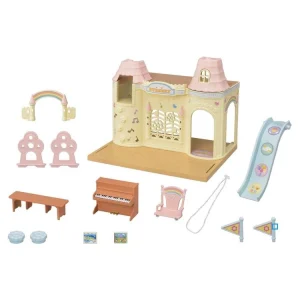 Epoch D’Enfance 5316 – La Crèche Château Des Bébés – Sylvanian Families 12