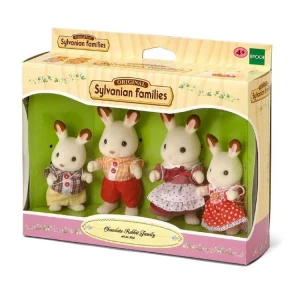 Epoch D’Enfance 4150 – La Famille Lapin Chocolat – Sylvanian Families 8