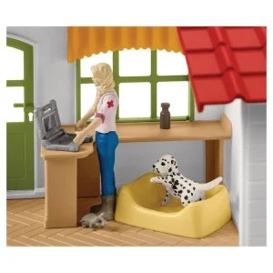 Schleich Cabinet Vétérinaire Avec Animaux Farm World 13