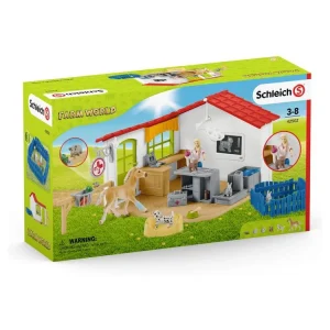 Schleich Cabinet Vétérinaire Avec Animaux Farm World 15